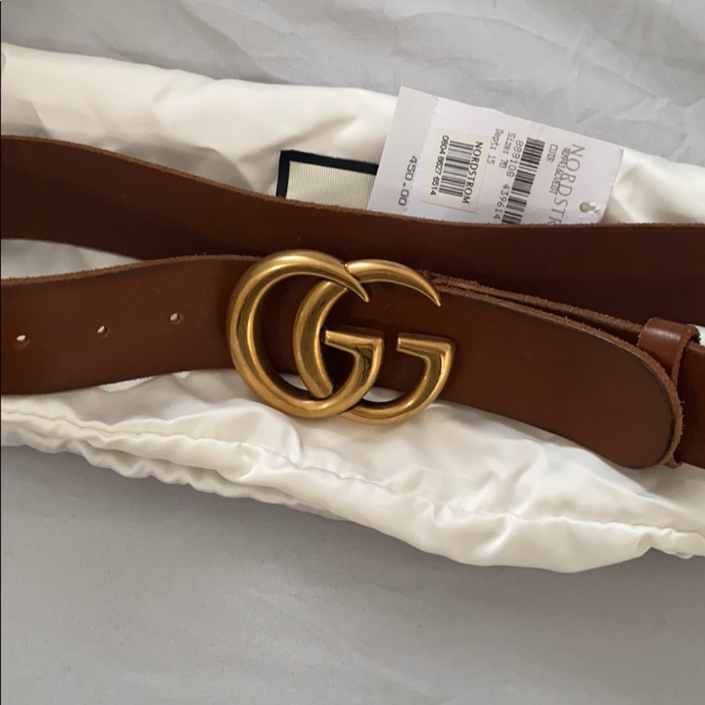 Gucci Belt Brown Leather